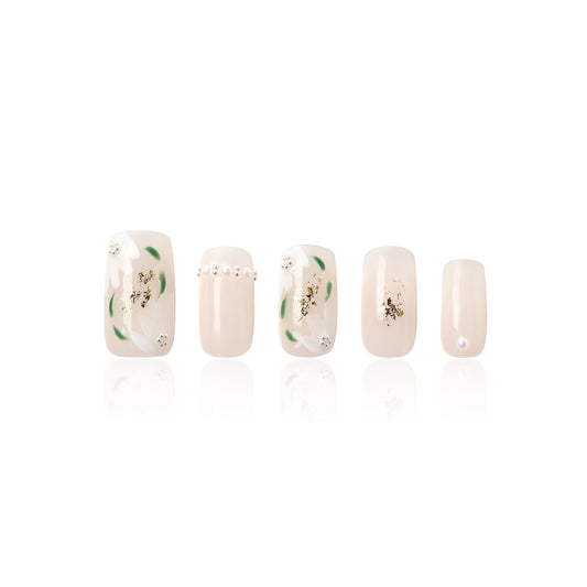 Ethereal Petal Whisper Nails