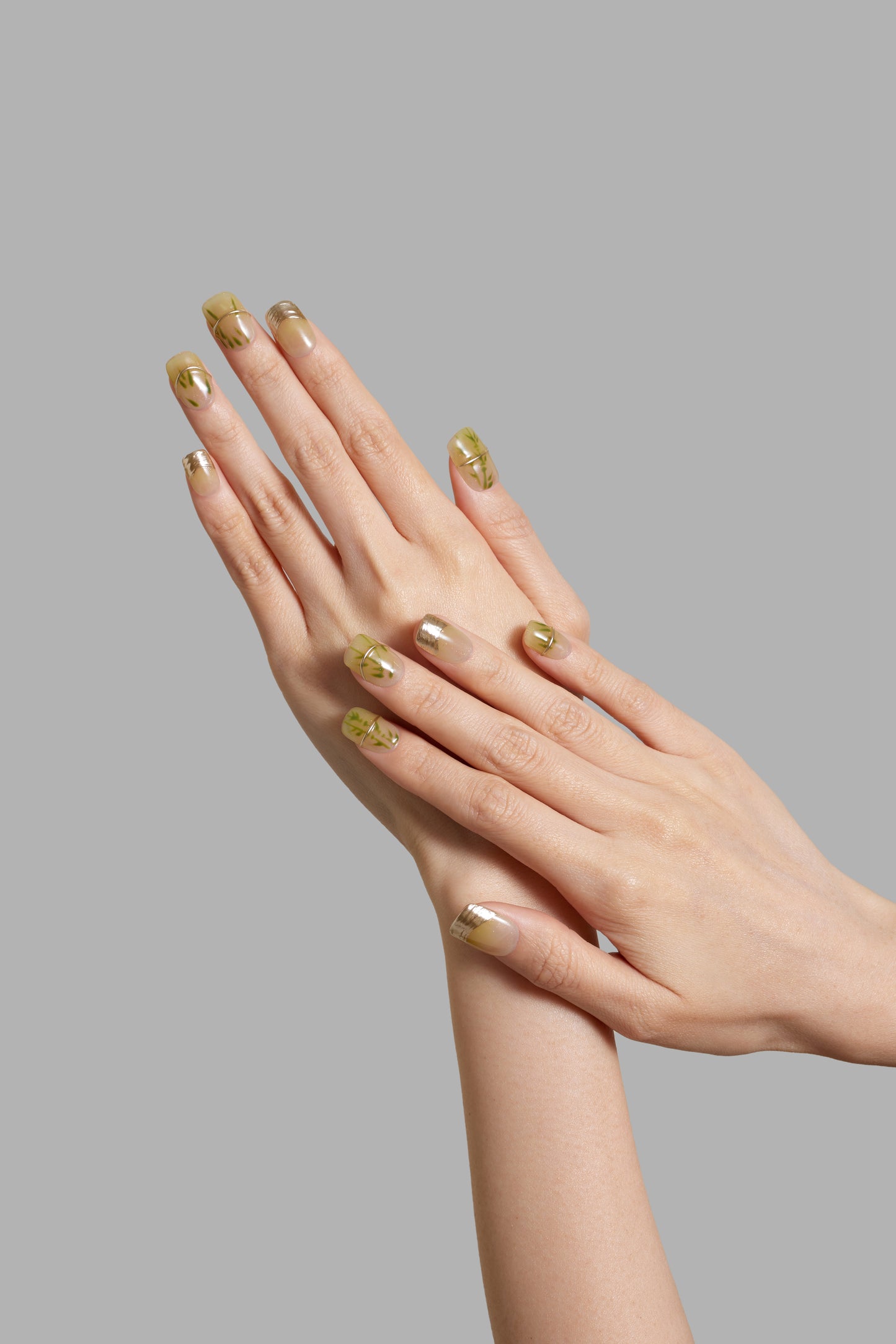 Bamboo - inspired Elegance Nails