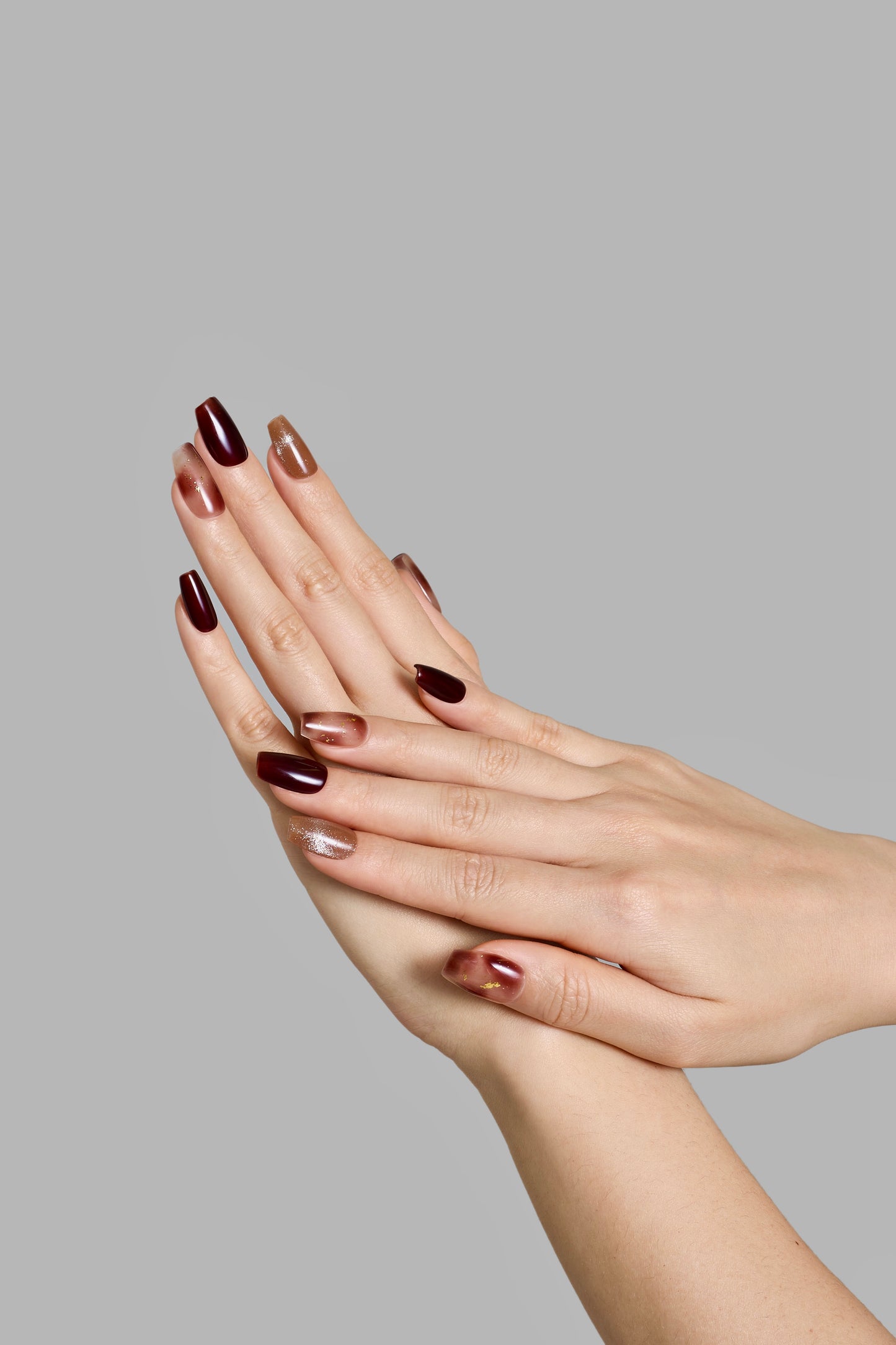 Rosewood Blush Ombre Nails