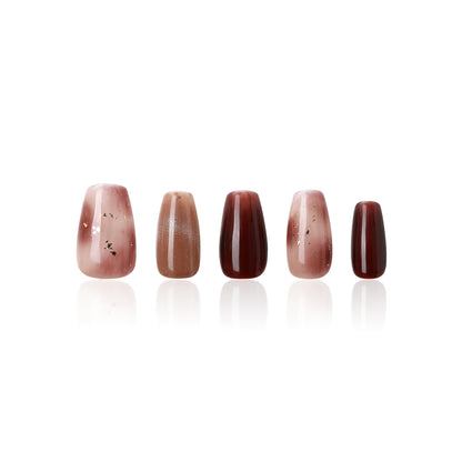 Rosewood Blush Ombre Nails